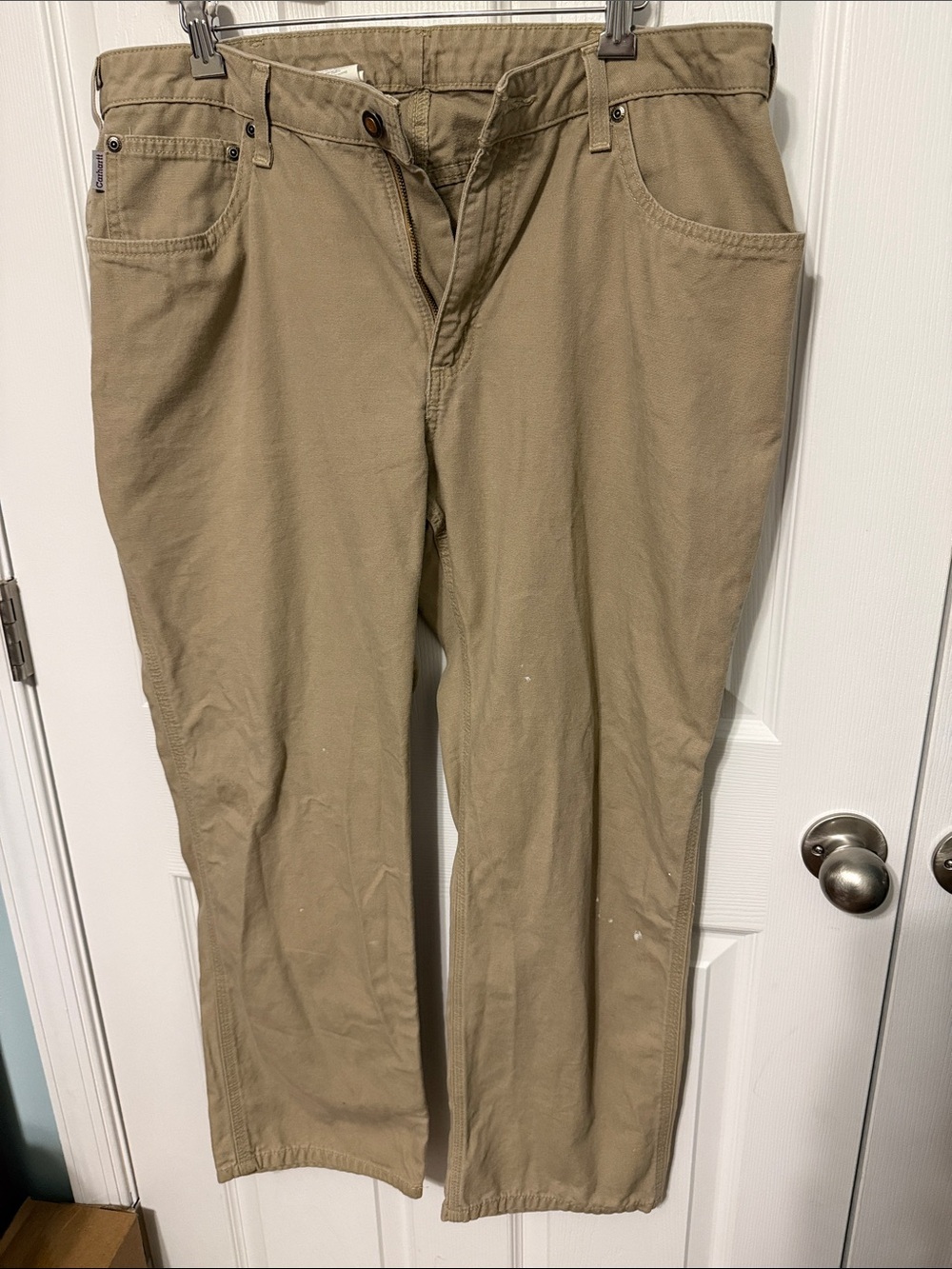 Carhartt Women's Tan Chino Work Pants